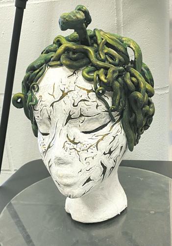 Spring 2022 Art Show - Emilee medusa head