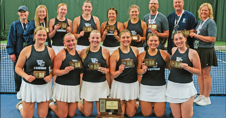 VCHS tennis coach shares end of season stats, thoughts