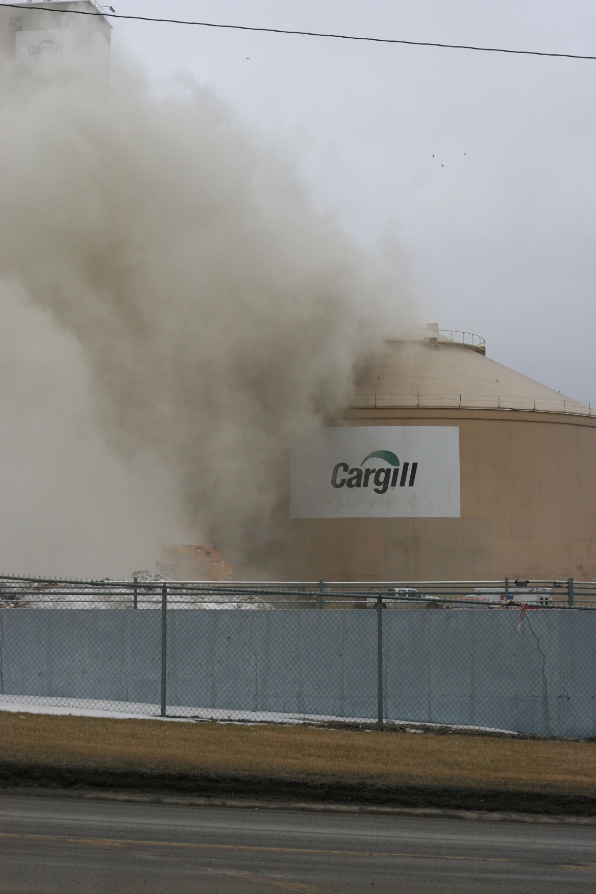 Grain dryer catches on fire at Cargill in Iowa Falls News