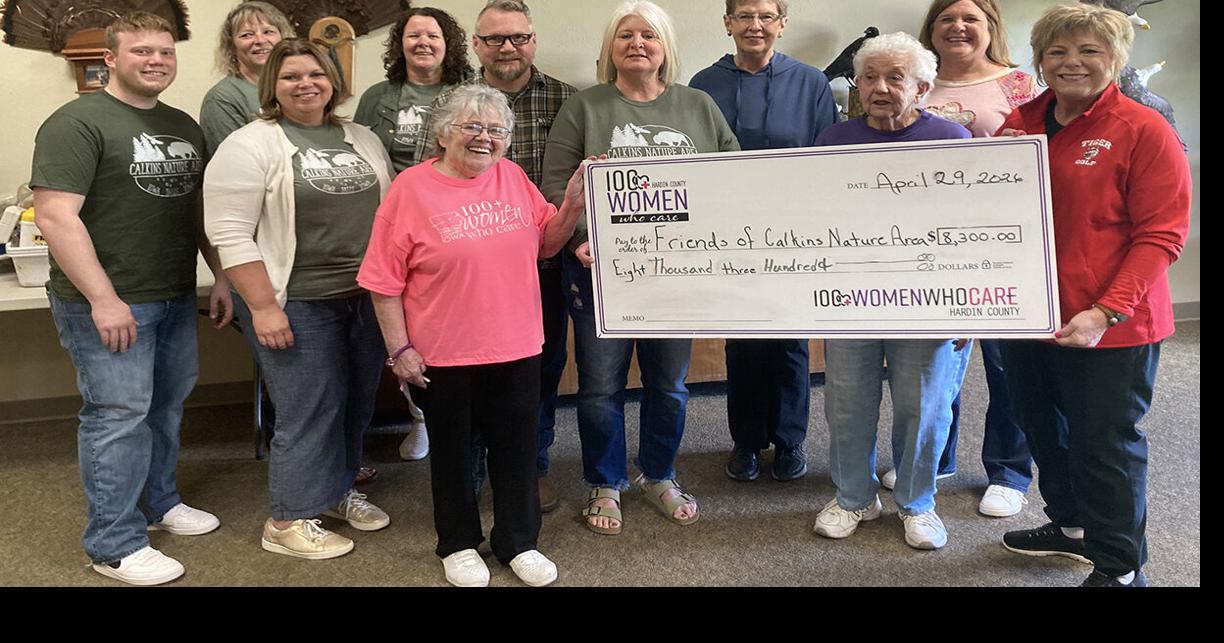 100+ Women Who Care Donate $8,300 to Calkins Nature Area