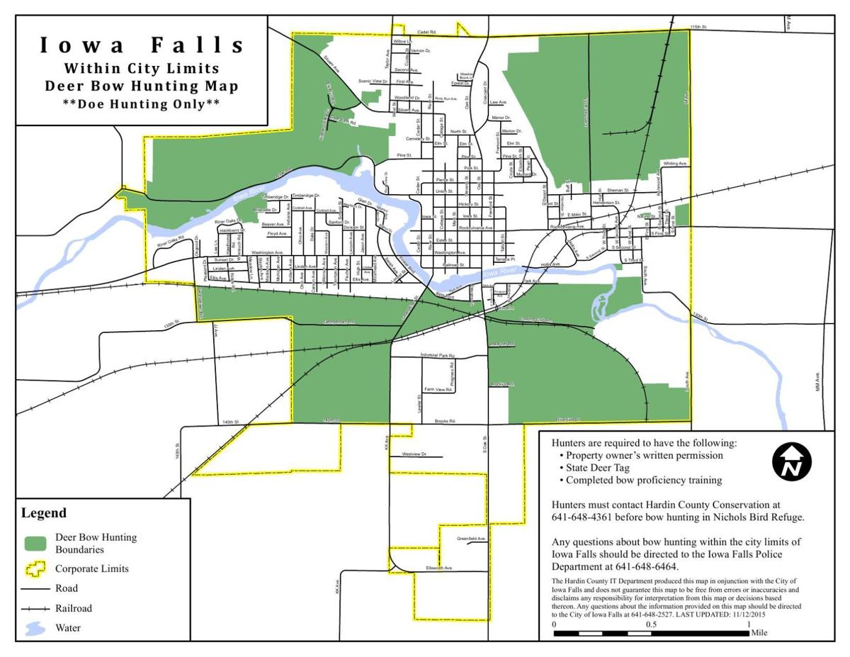 Iowa Falls Deer Hunting Map Timescitizen Com