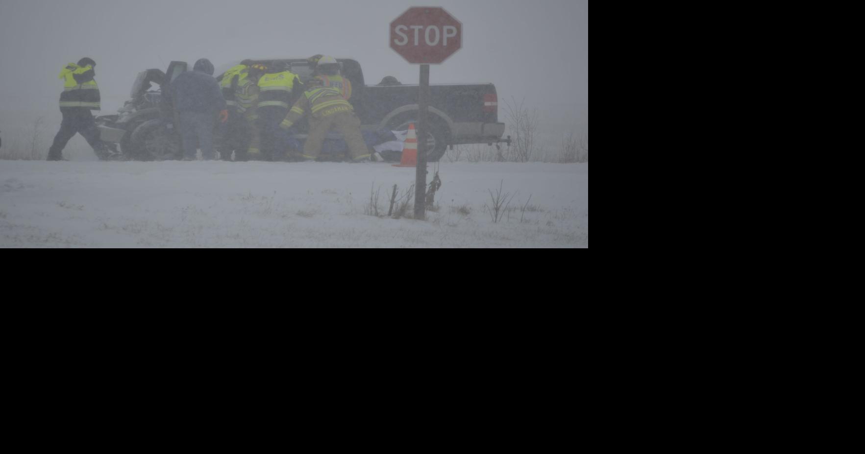 At least two injured in truck, snowplow collision News