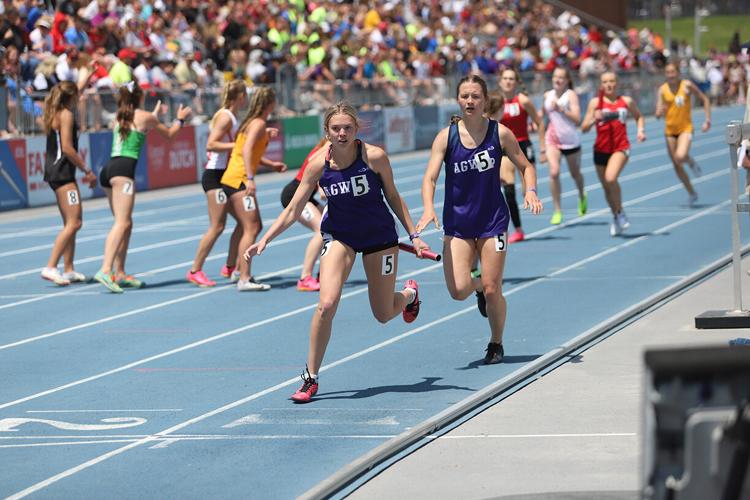 Class 1A State Track: Brynn Smith and Elise Olson