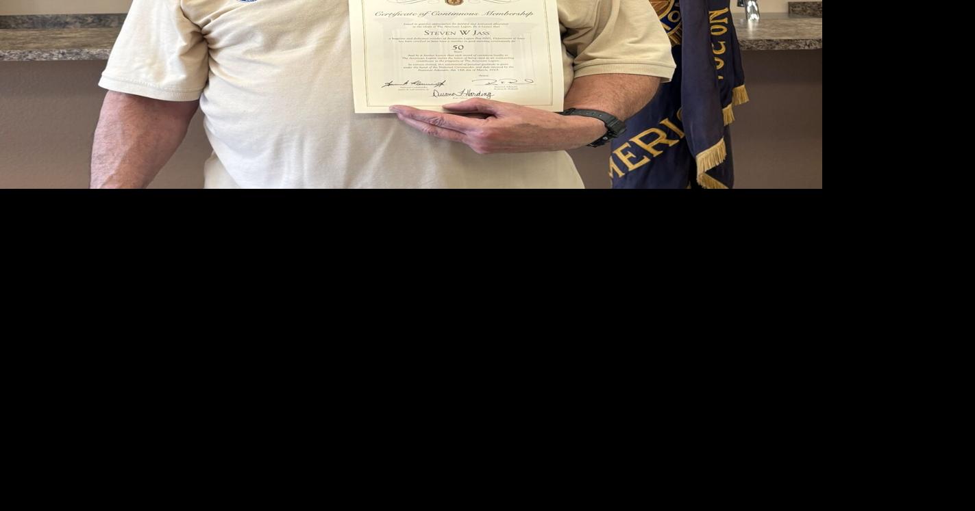 Milestone reached for Alden Legion member | News | timescitizen.com
