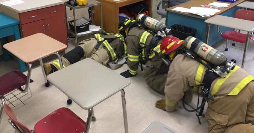 Fire Science Class Fire Science students get hands-on training | Education | timesdaily.com