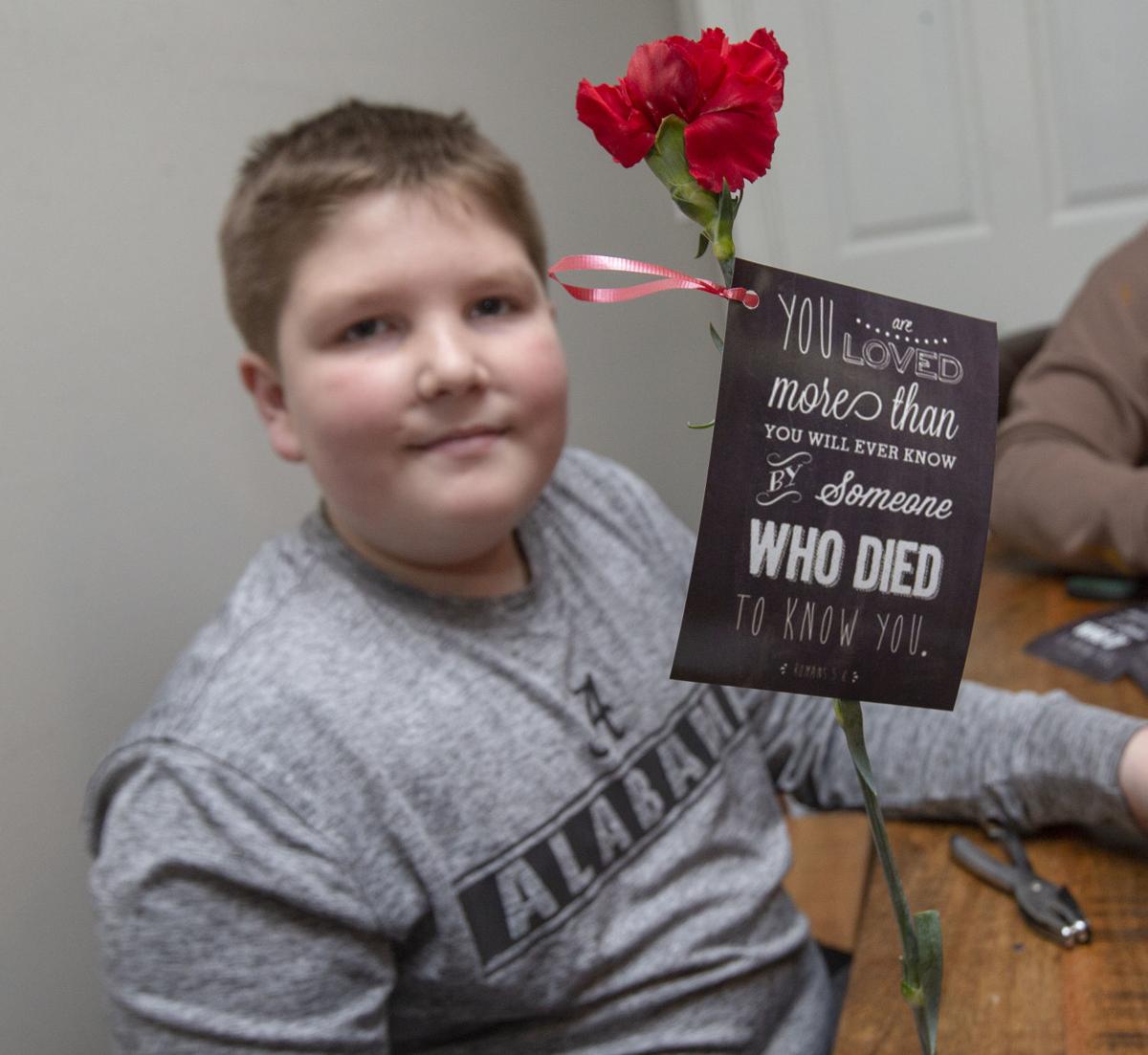 Fifth Grader Carter Smith Gives Every Girl In His School A Flower For 
