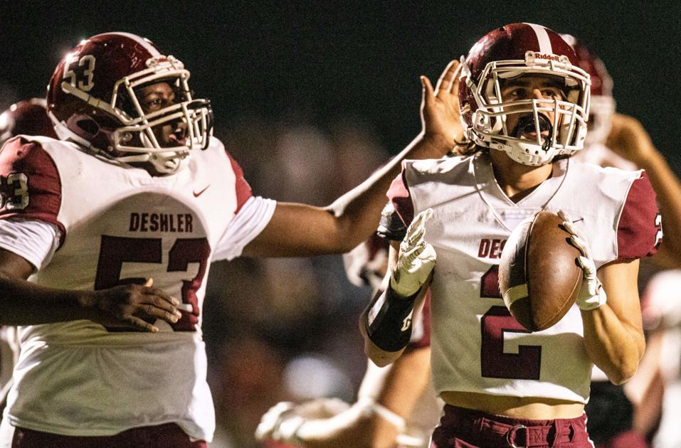 TimesDaily.com - Deshler football pulls away from Brooks image