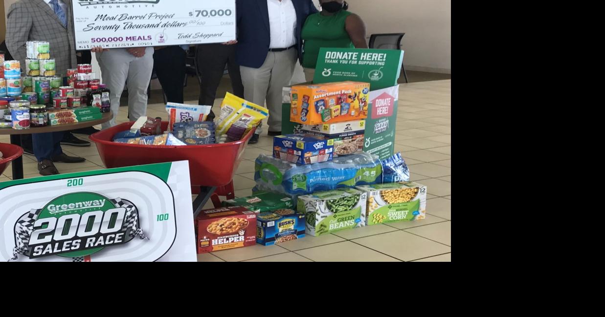 Greenway Automotive Group donates 576,000 meals Local News