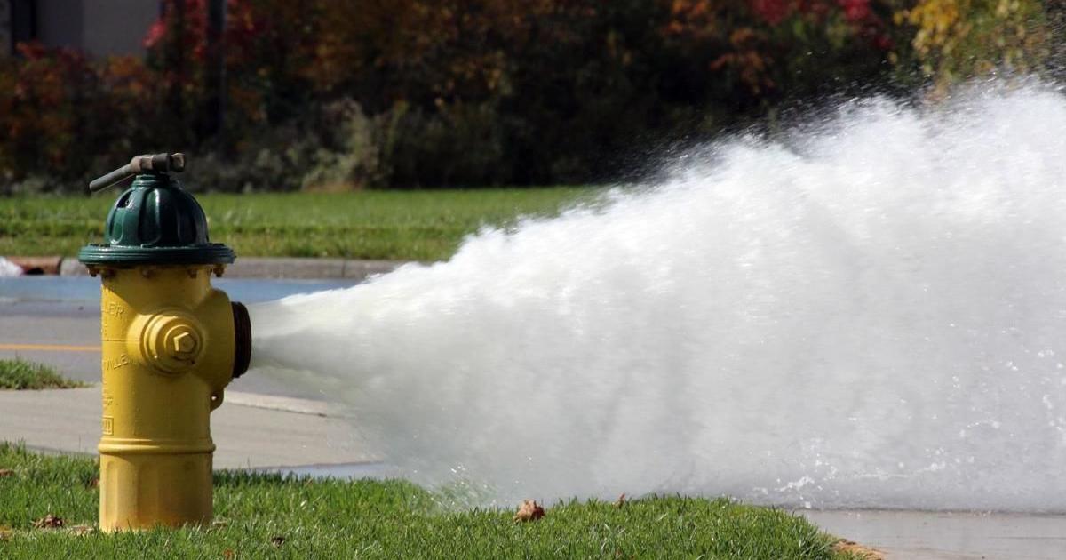 Underwood-Petersville VFD conducting hydrant tests today