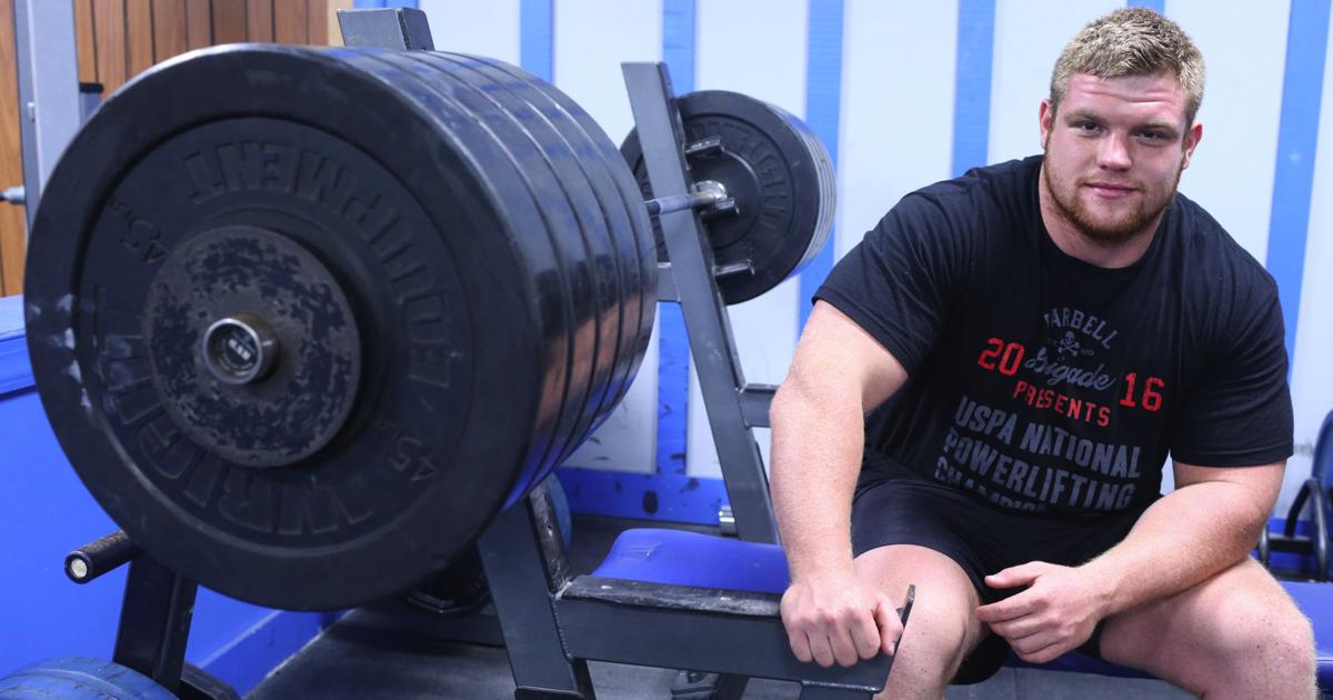 Ethan Reece Local man sets powerlifting record | Local News | timesdaily.com