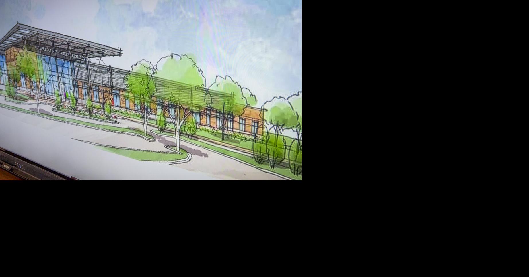 Board members get first look at Career Tech Center renderings ...