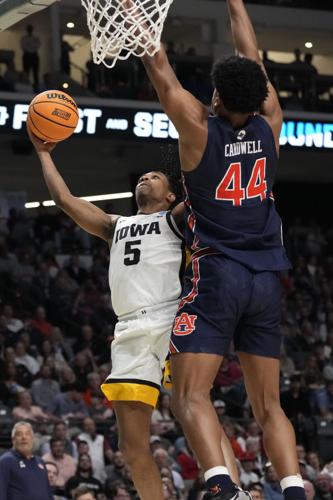 NCAA Auburn Iowa Basketball