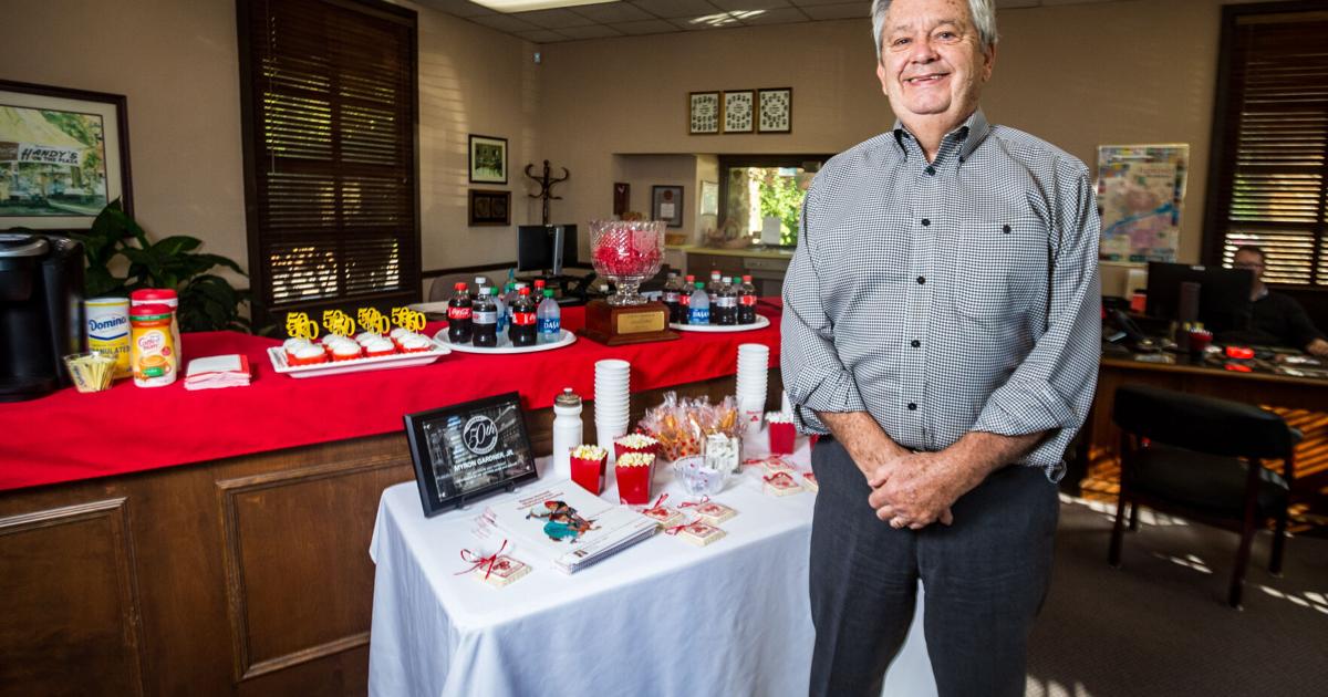Myron R Strasser Myron Gardner celebrates 50 years with State Farm | Business ...