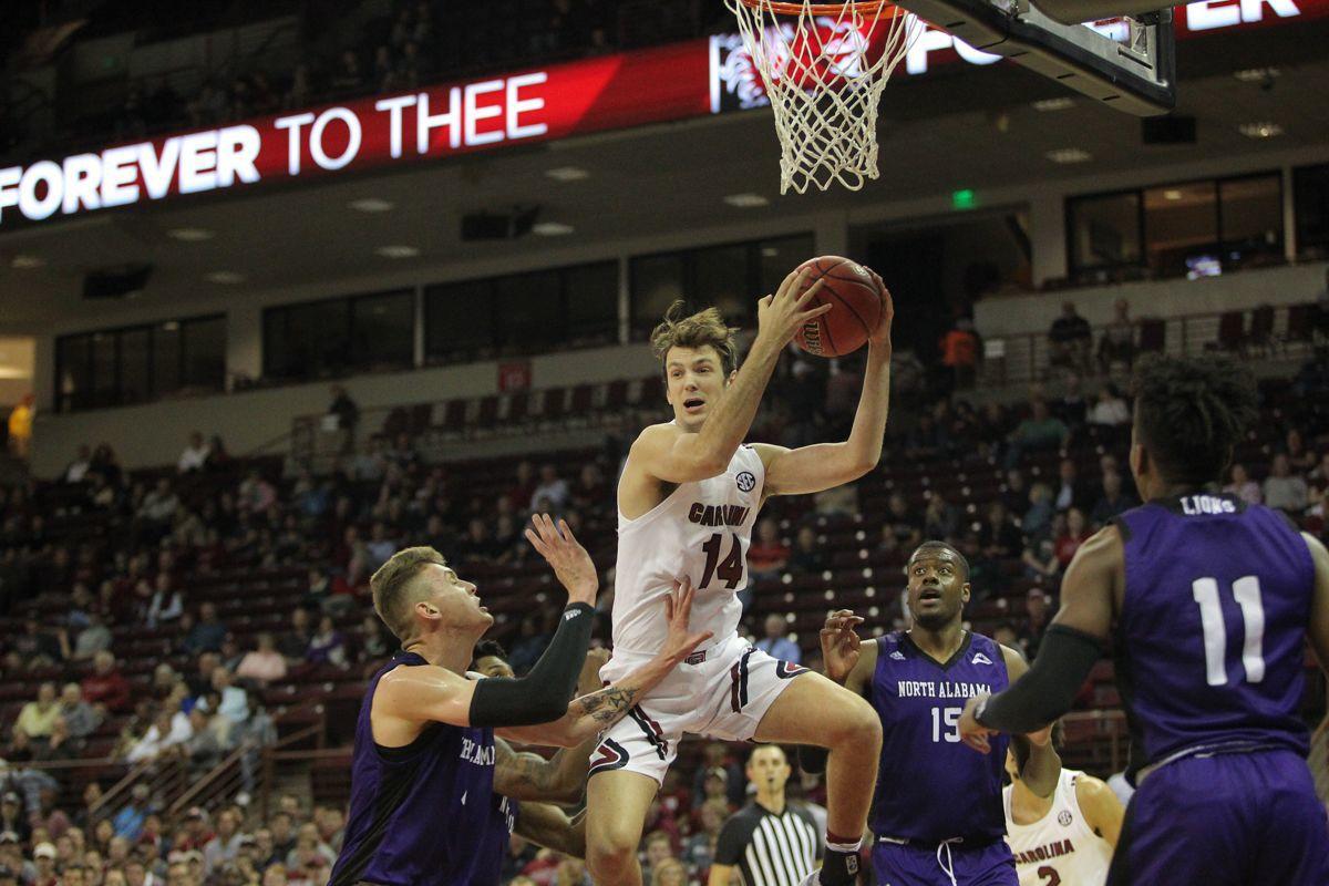 Una Men S Basketball Lions Hang Tough But South Carolina Pulls Away Late Una Sports Timesdaily Com