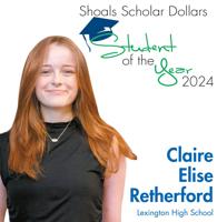 Shoals Scholar Dollars: Student of the Year 2024