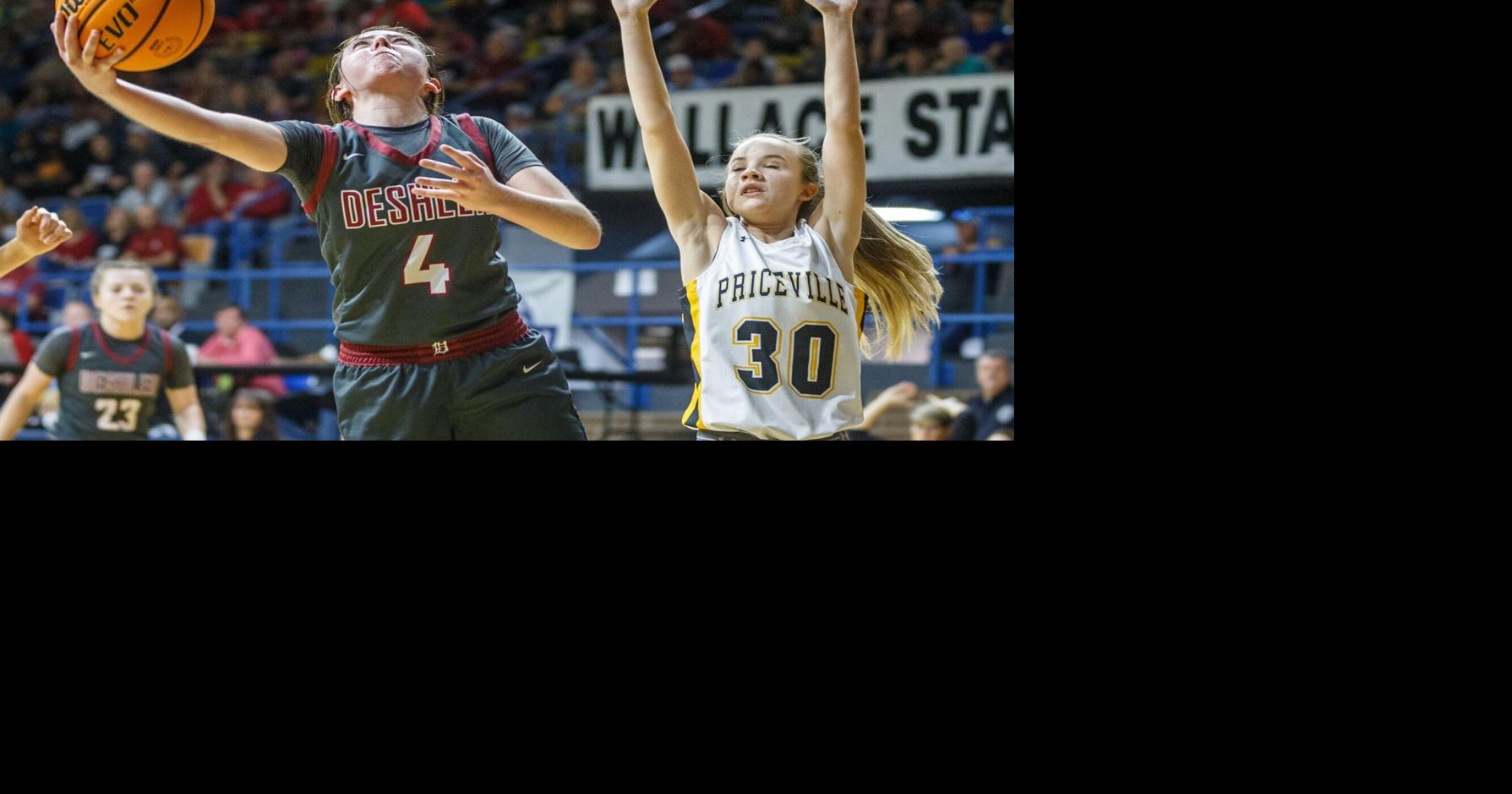 H.S. Girls Basketball Deshler vs. Priceville at NW Regionals Gallery