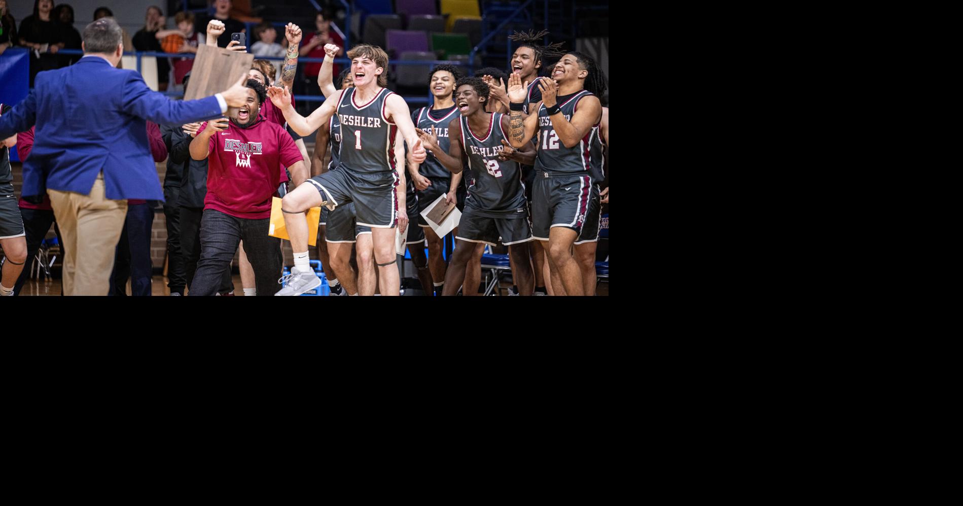 H.S. Boys Basketball Deshler vs. West at NW Regional Gallery