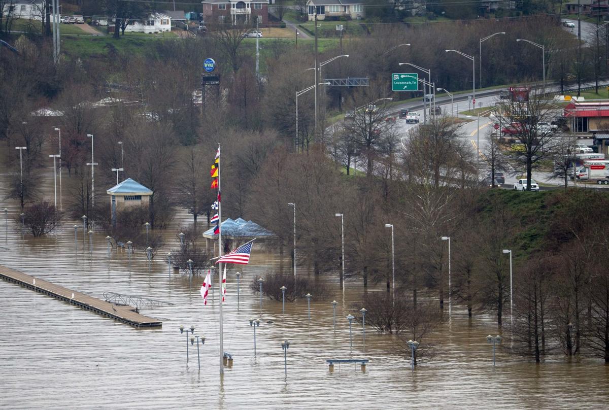 Flooding of the Tennessee River in Florence Gallery