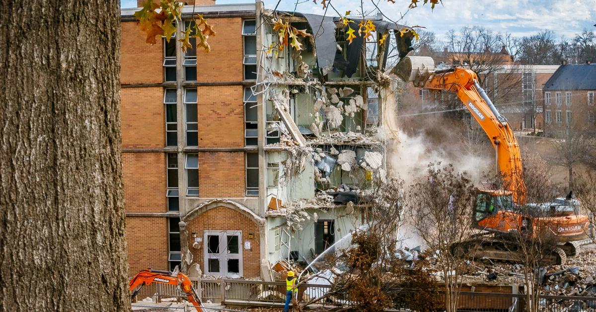 Demonstration Hall LaGrange Hall demo could take months | Local News | timesdaily.com