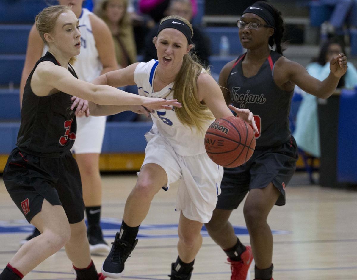 Muscle Shoals girls defeat Colbert Heights in Colbert County basketball