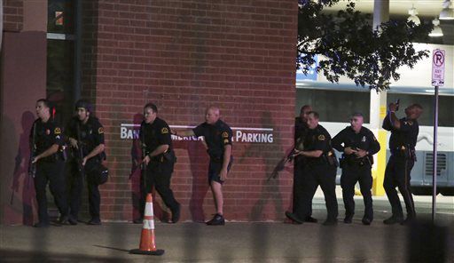 Dallas police chief: Negotiations underway at parking garage