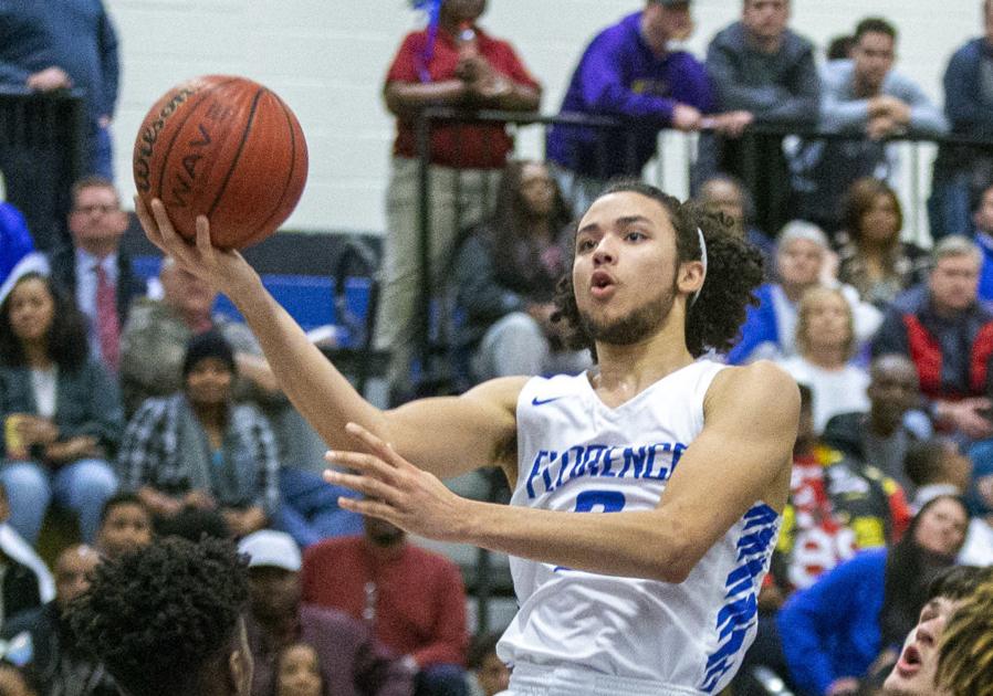 Times Daily - Former Florence basketball player Kareem Thompson discusses signing with Oral Roberts image