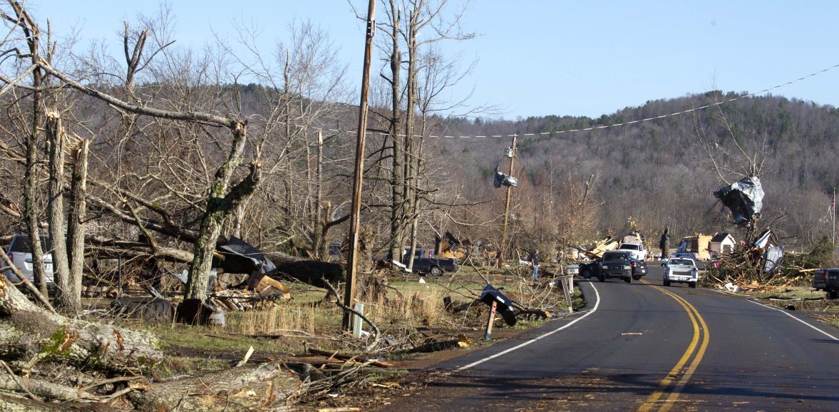 Tornado devastated Lutts Tennessee Gallery