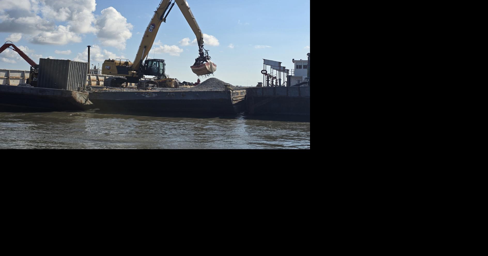 Tuscumbia limestone arrives to form new oyster reef