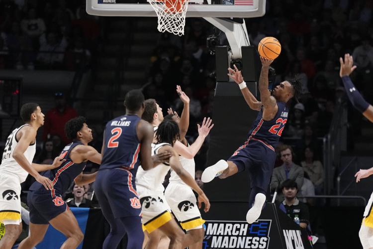 NCAA Auburn Iowa Basketball