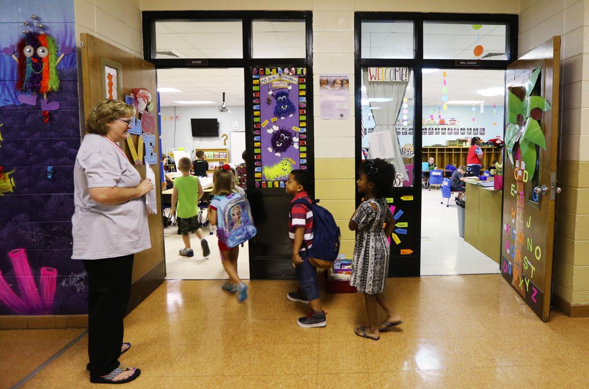 Leighton Elementary's First Day Back to School Gallery