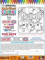 2022 Halloween Coloring Contest