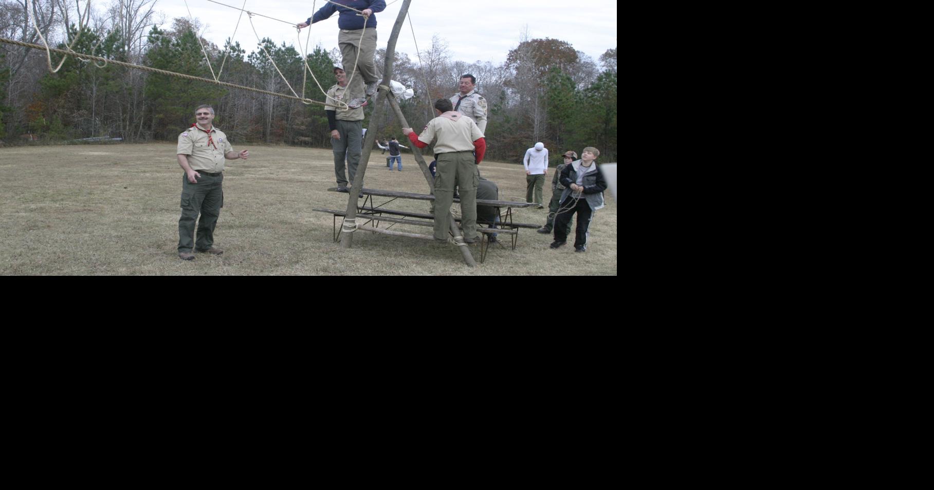 Boy Scouts try to earn emergency preparedness merit badge today Local