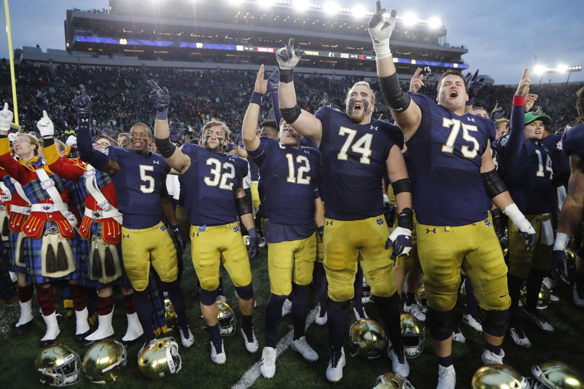 Top 25 Roundup No 16 Notre Dame Rallies To Beat Virginia Tech 21