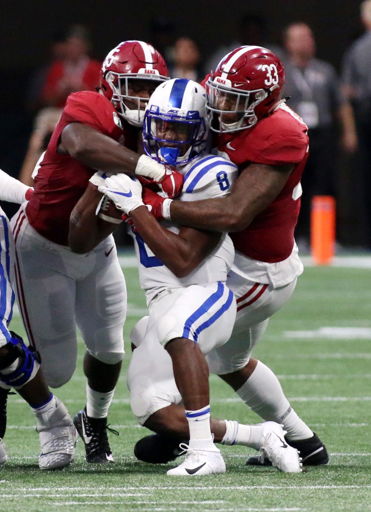 Alabama 42 Duke 3 Alabama S Air Raid Too Much For Duke Alabama