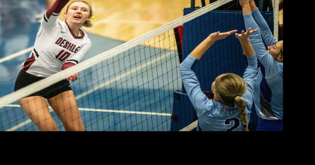 High school volleyball Deshler clinches hosting rights for area