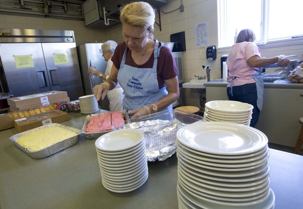 Free soup kitchen at the First Presbyterian Church Gallery