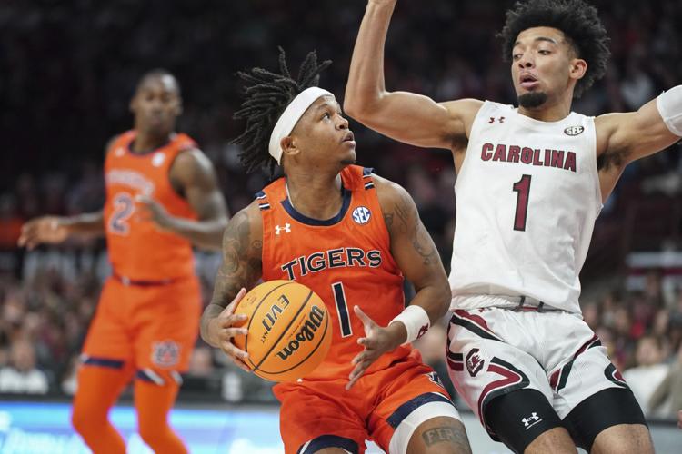 Auburn South Carolina Basketball