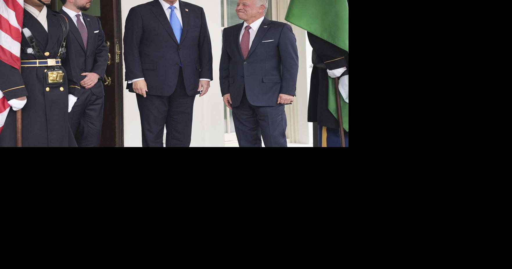Trump hosts King Abdullah II to escalate resettlement plan | Nation ...
