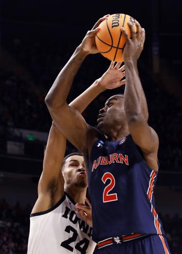 NCAA Auburn Iowa Basketball