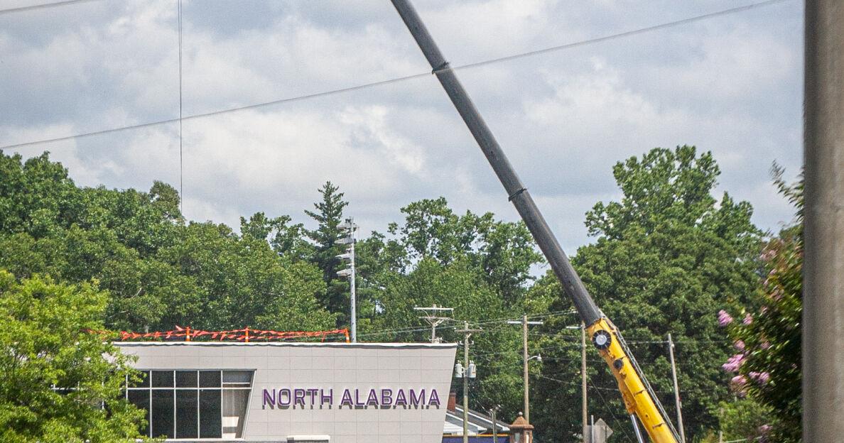 Videoboard speakers mark latest UNA stadium step