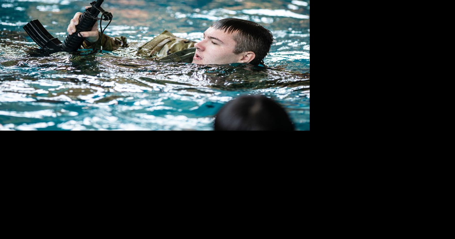 UNA ROTC cadets navigate combat water test | Local News | timesdaily.com