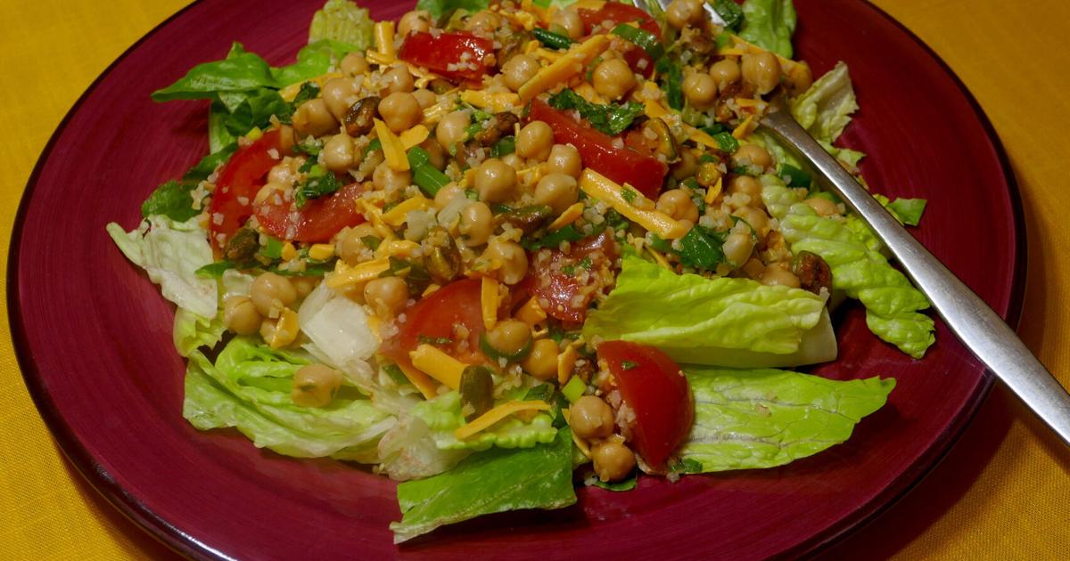 Chickpea Tabbouleh Salad