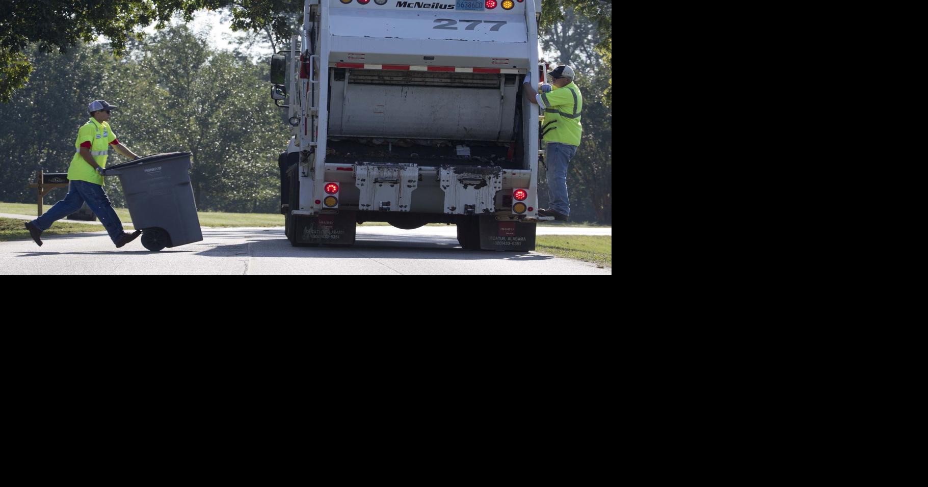 Some garbage routes impacted by Memorial Day News