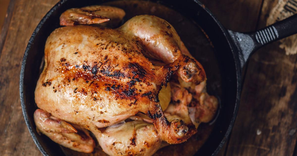 Meals from a roast chicken