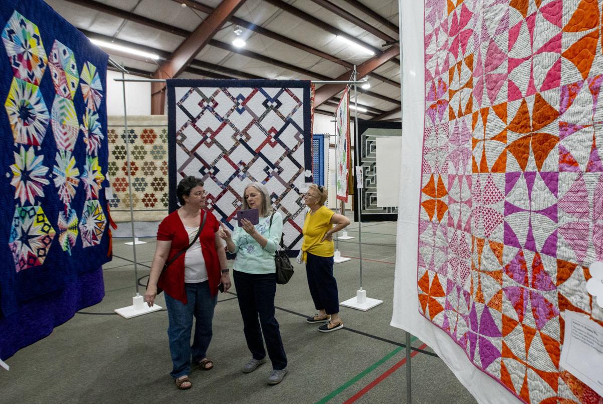 Quilt show continues today News