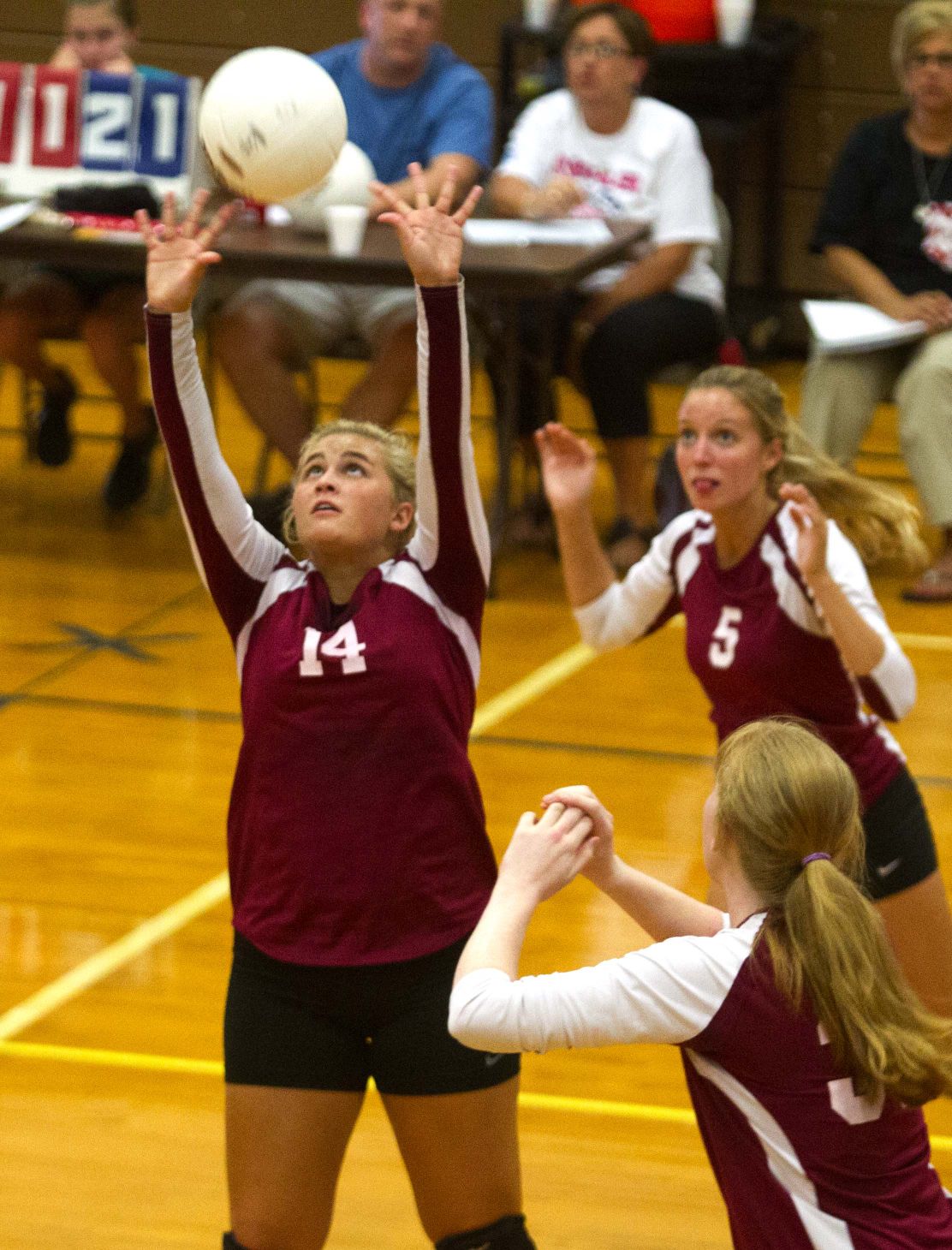 Deshler at Wilson Volleyball Sports