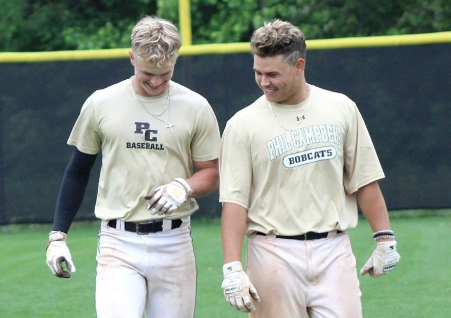 TimesDaily.com - Atomic blonds: Phil Campbell baseball rolling since dying hair image