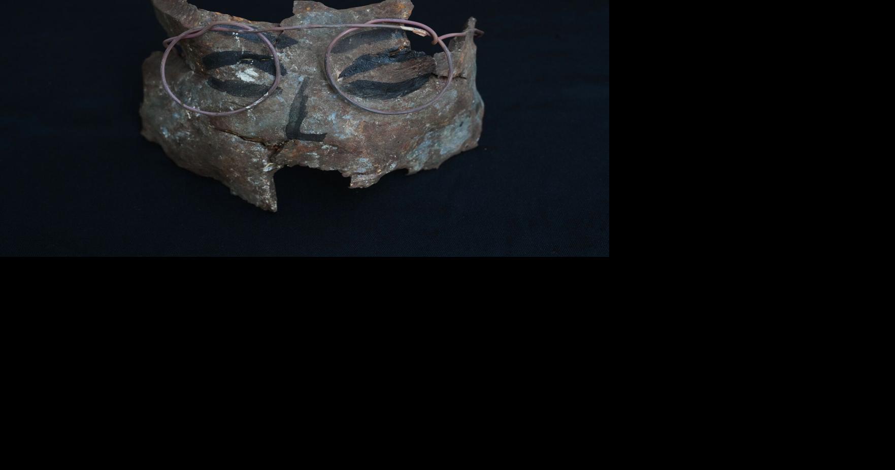 Lebanese artist turns shrapnel from Israeli munitions into art, in ...
