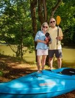 Sharon, Randy Hollander plunge into kayaking.