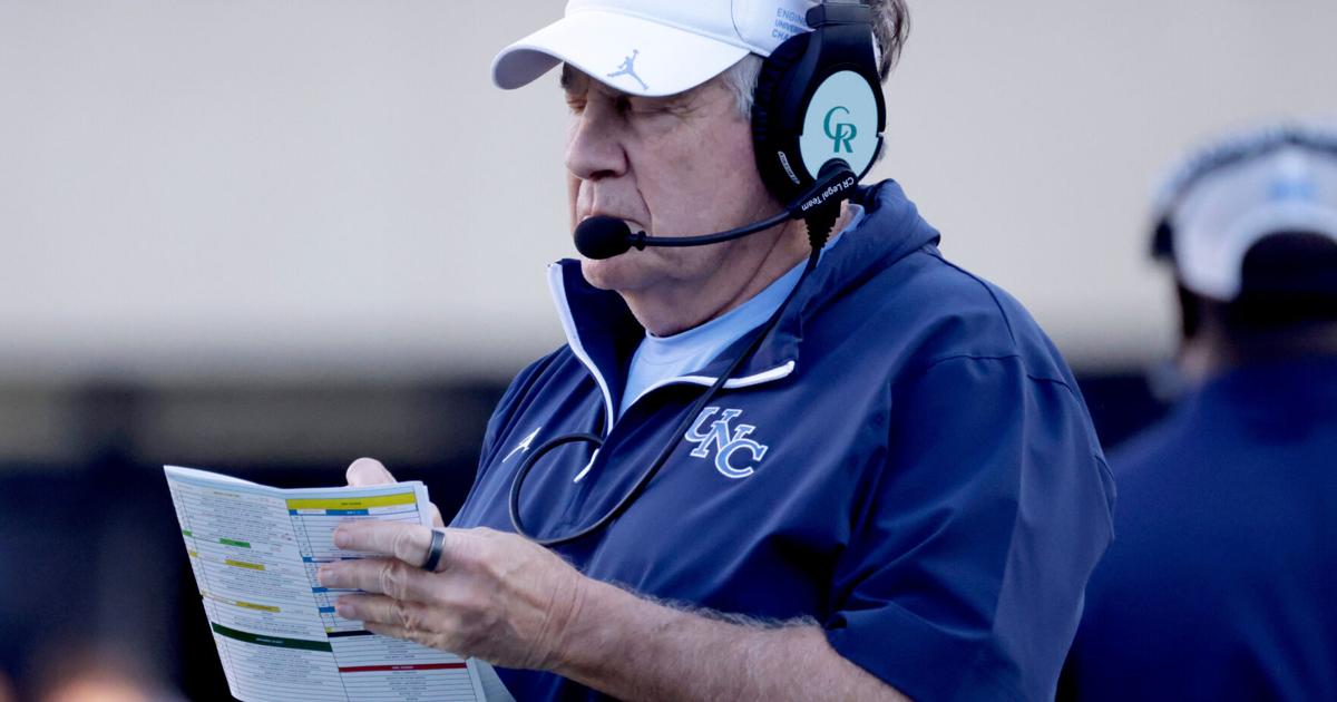 Bill Belichick says Tar Heels adjusting duties with GM under investigation